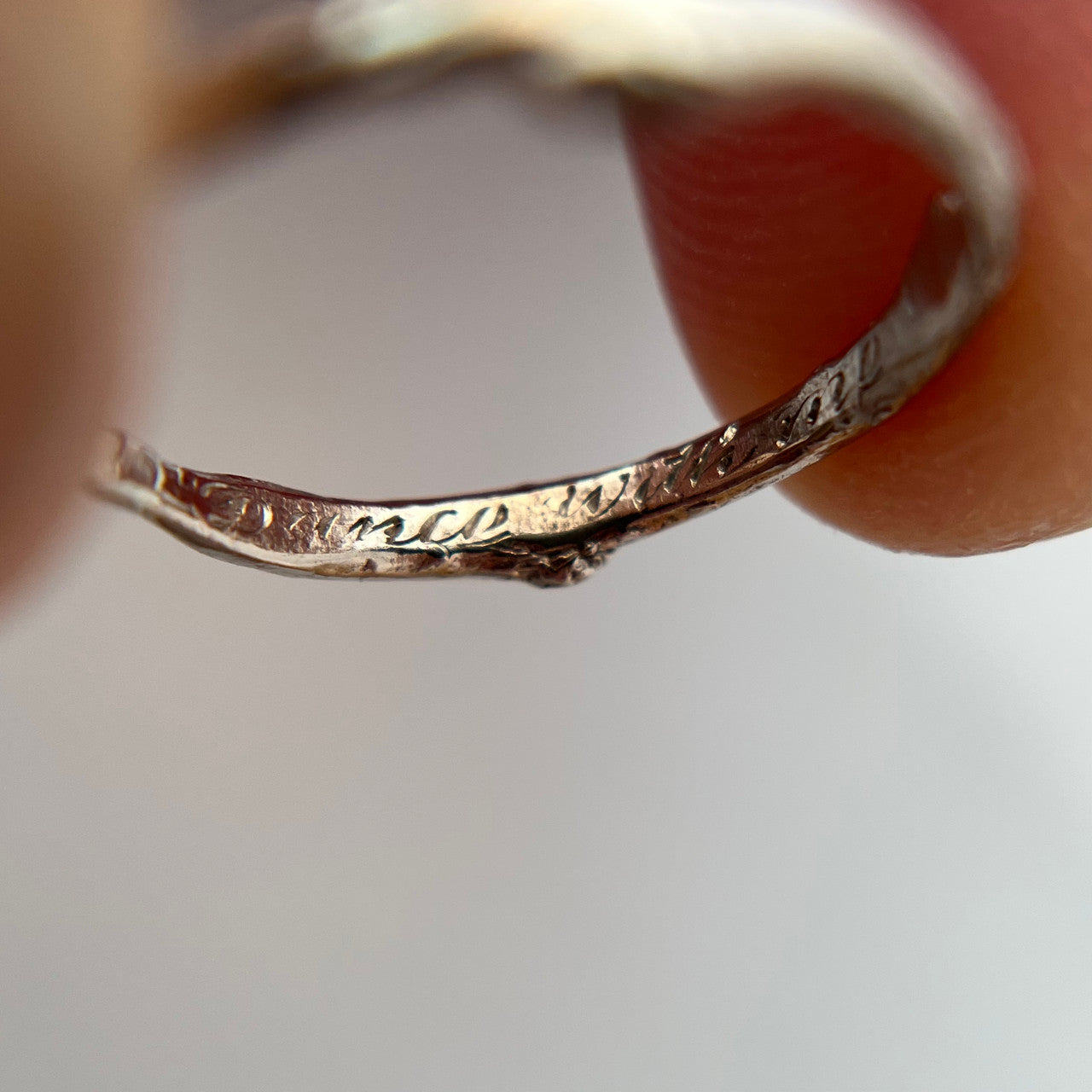 Cursive Hand Engraving