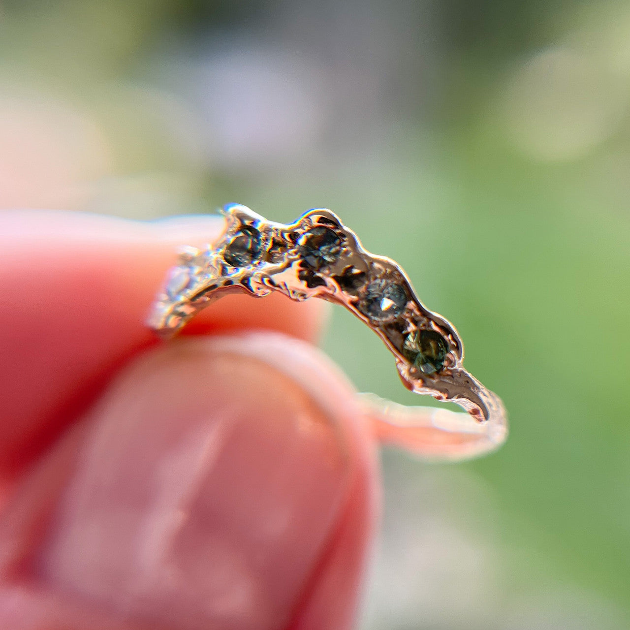 Naples Rainbow Crown Ring