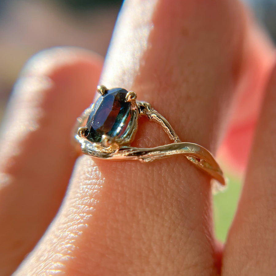 Unity Oval Montana Sapphire - Ready To Ship