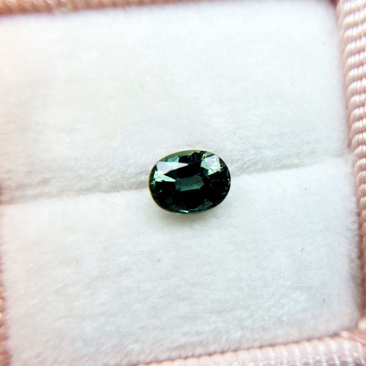 Oval Green Blue Montana Sapphire
