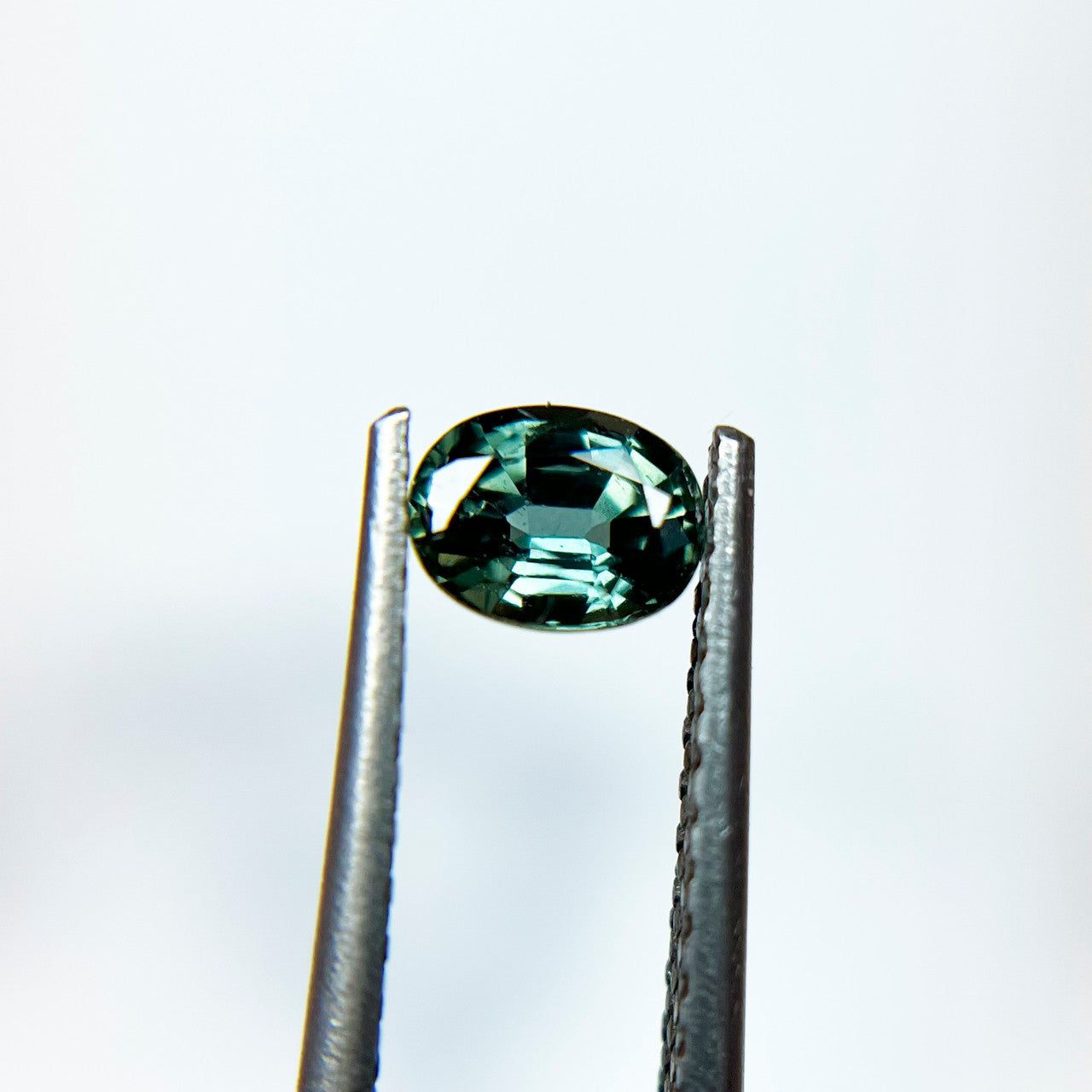 Oval Green Blue Montana Sapphire