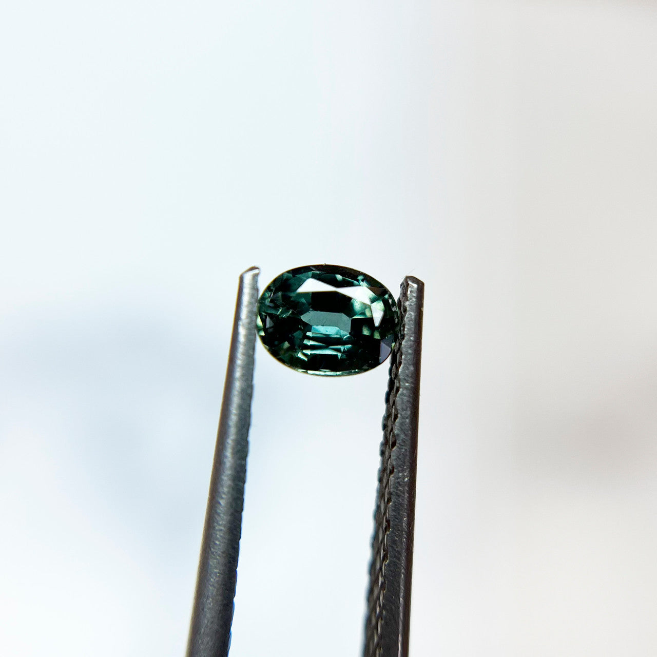 Oval Green Blue Montana Sapphire