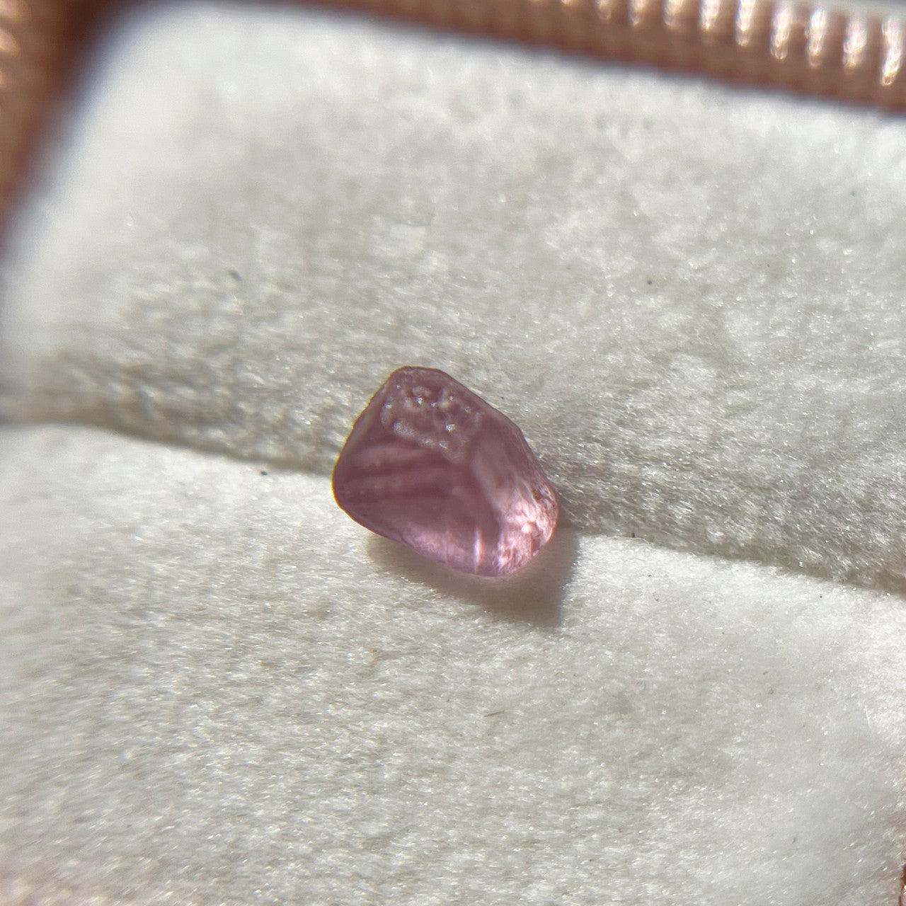 Rough Uncut Pink Montana Sapphire