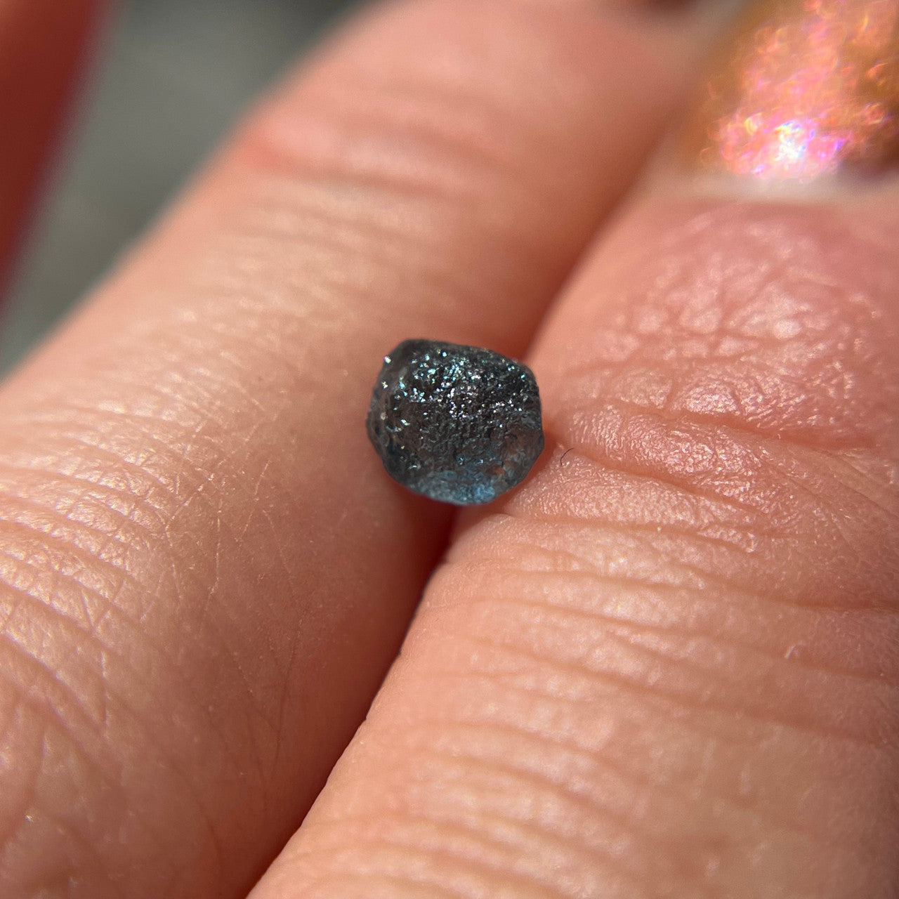 Rough Uncut Teal Blue Montana Sapphire 1027