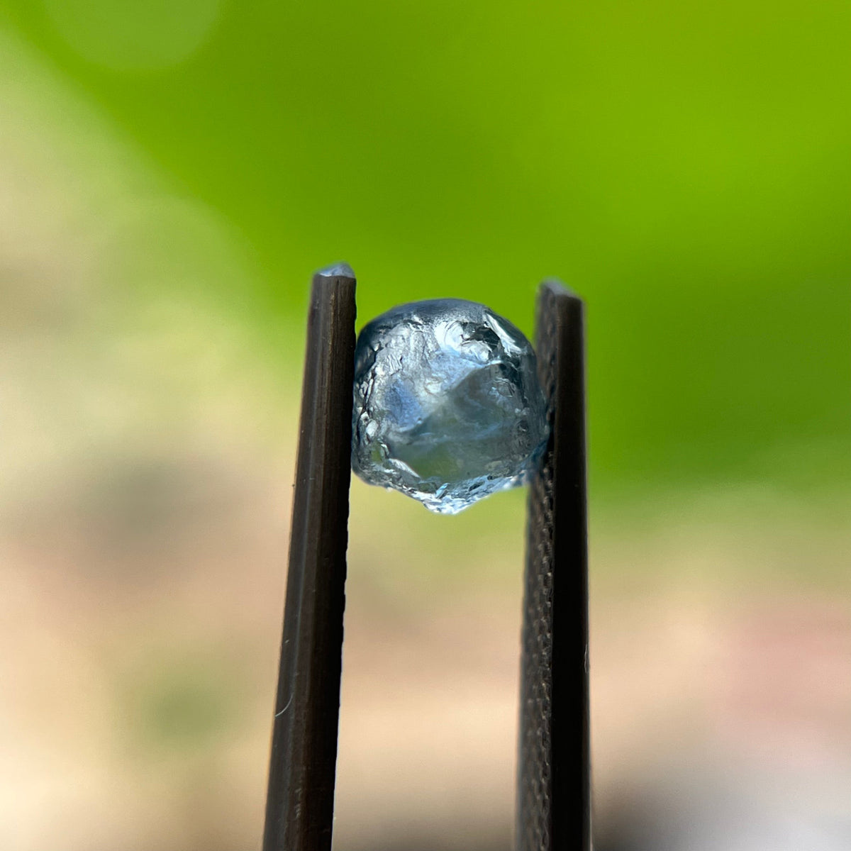 Rough Uncut Teal Blue Montana Sapphire 1029