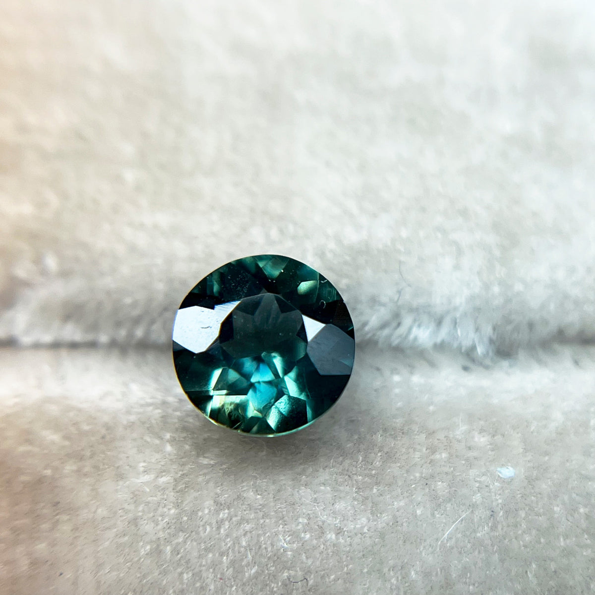 Deep Teal Green Montana Sapphire