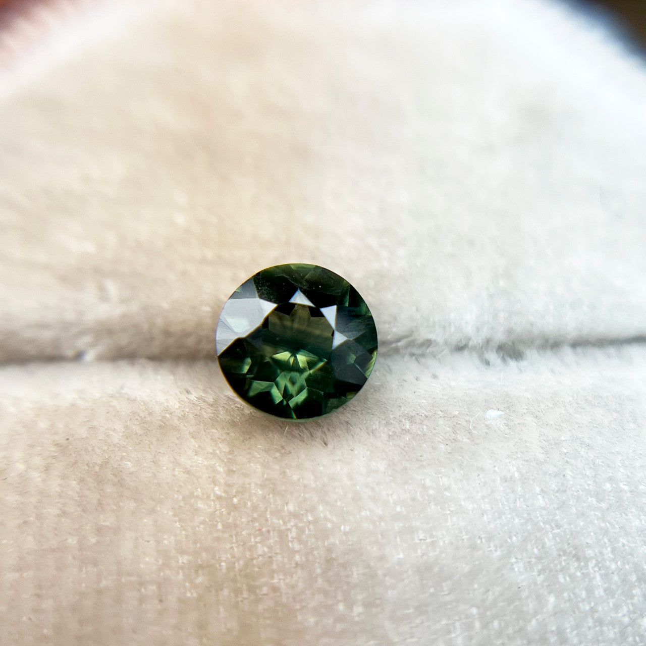 Deep Vibrant Green Montana Sapphire