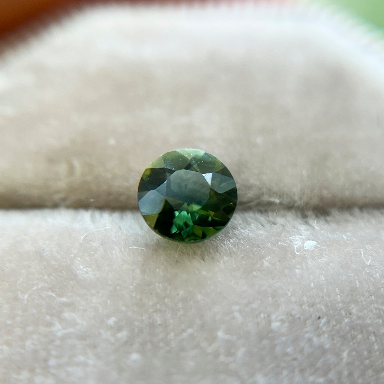 Deep Vibrant Green Montana Sapphire