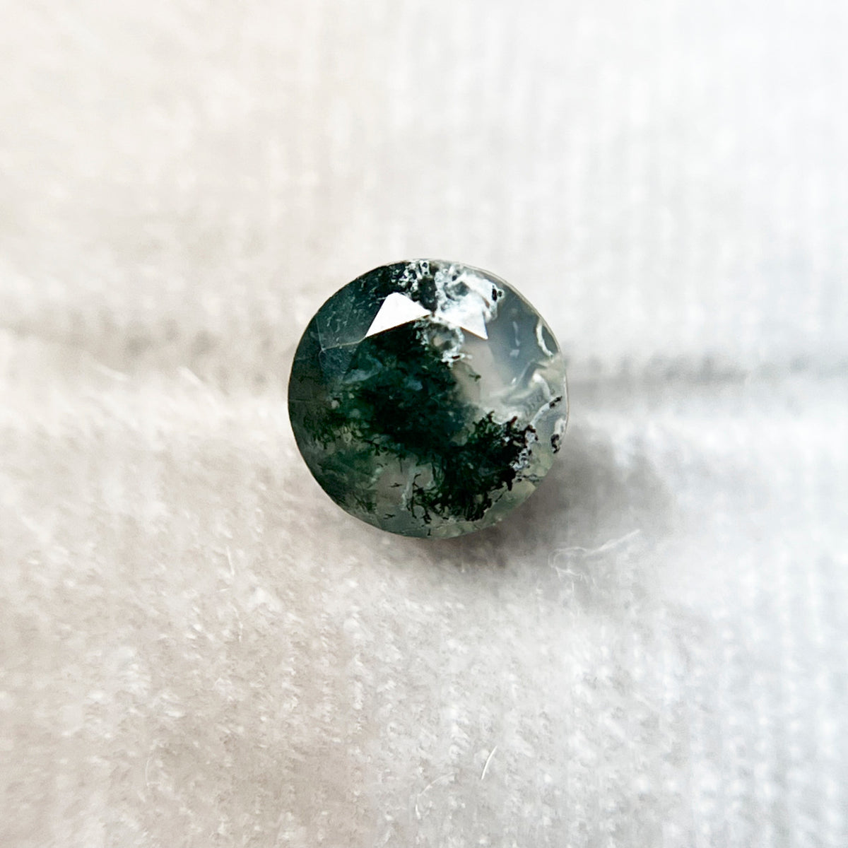 Dark Green Moss Agate