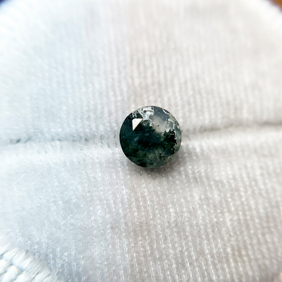 Dark Green Moss Agate