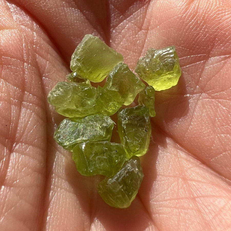 Rough Peridot