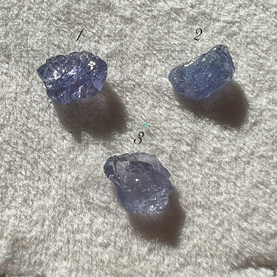 Rough Tanzanite