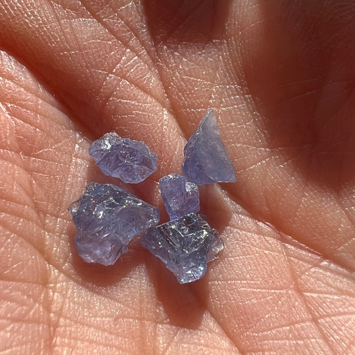Rough Tanzanite