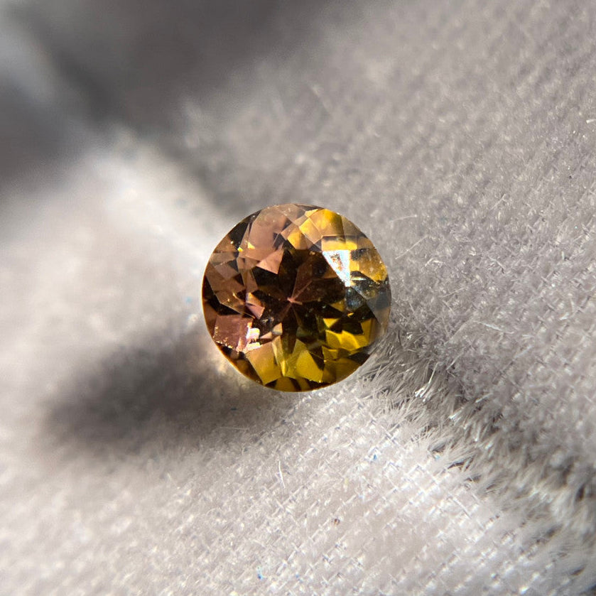 Parti Colour Green Watermelon Tourmaline