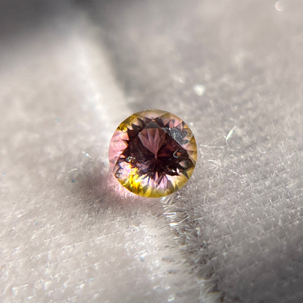 Parti Colour Pink Watermelon Rind Tourmaline