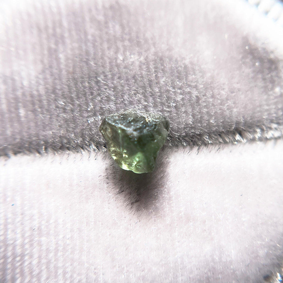 Rough Australian Blue Green Geometric Sapphire