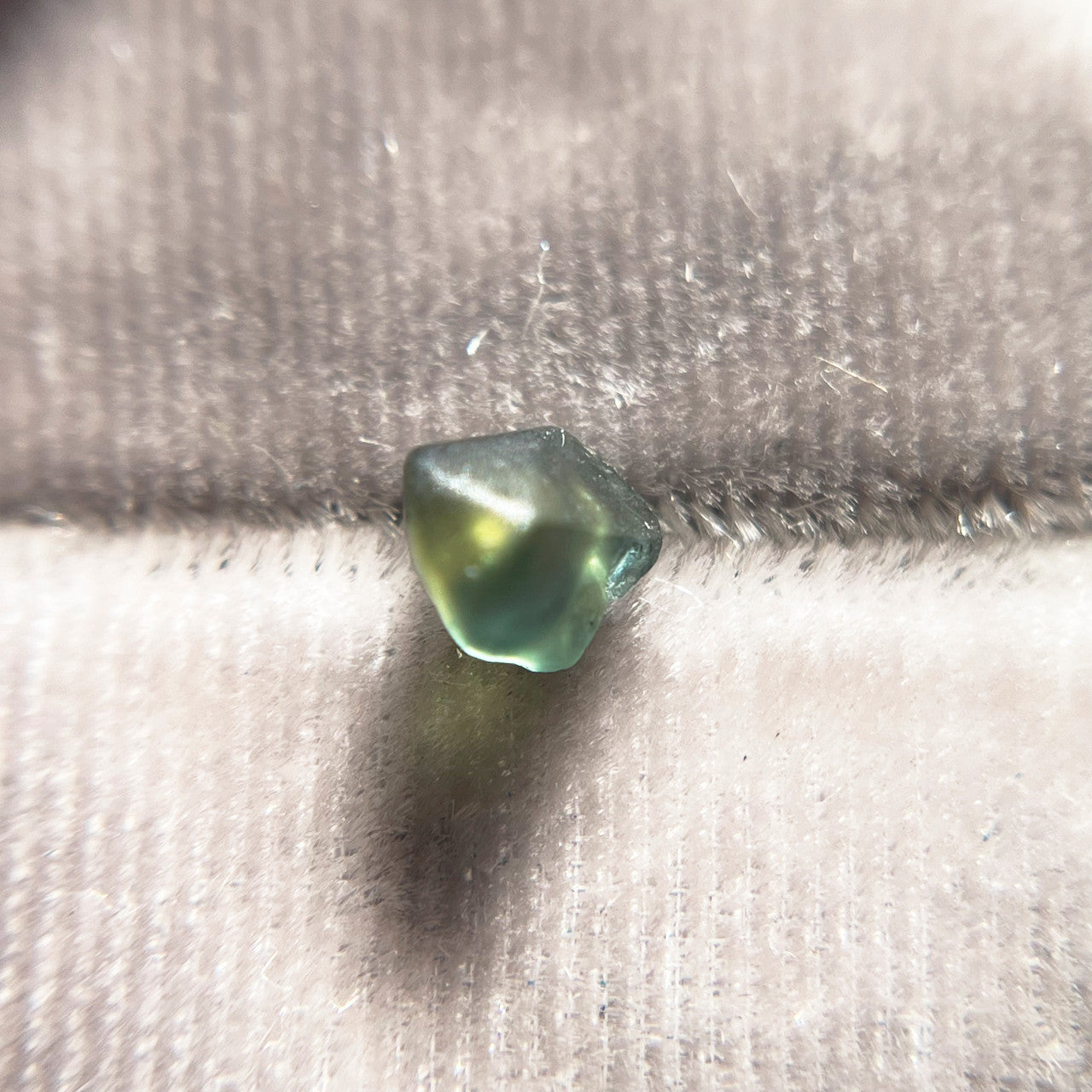 Rough Australian Bicolor Blue Green Sapphire