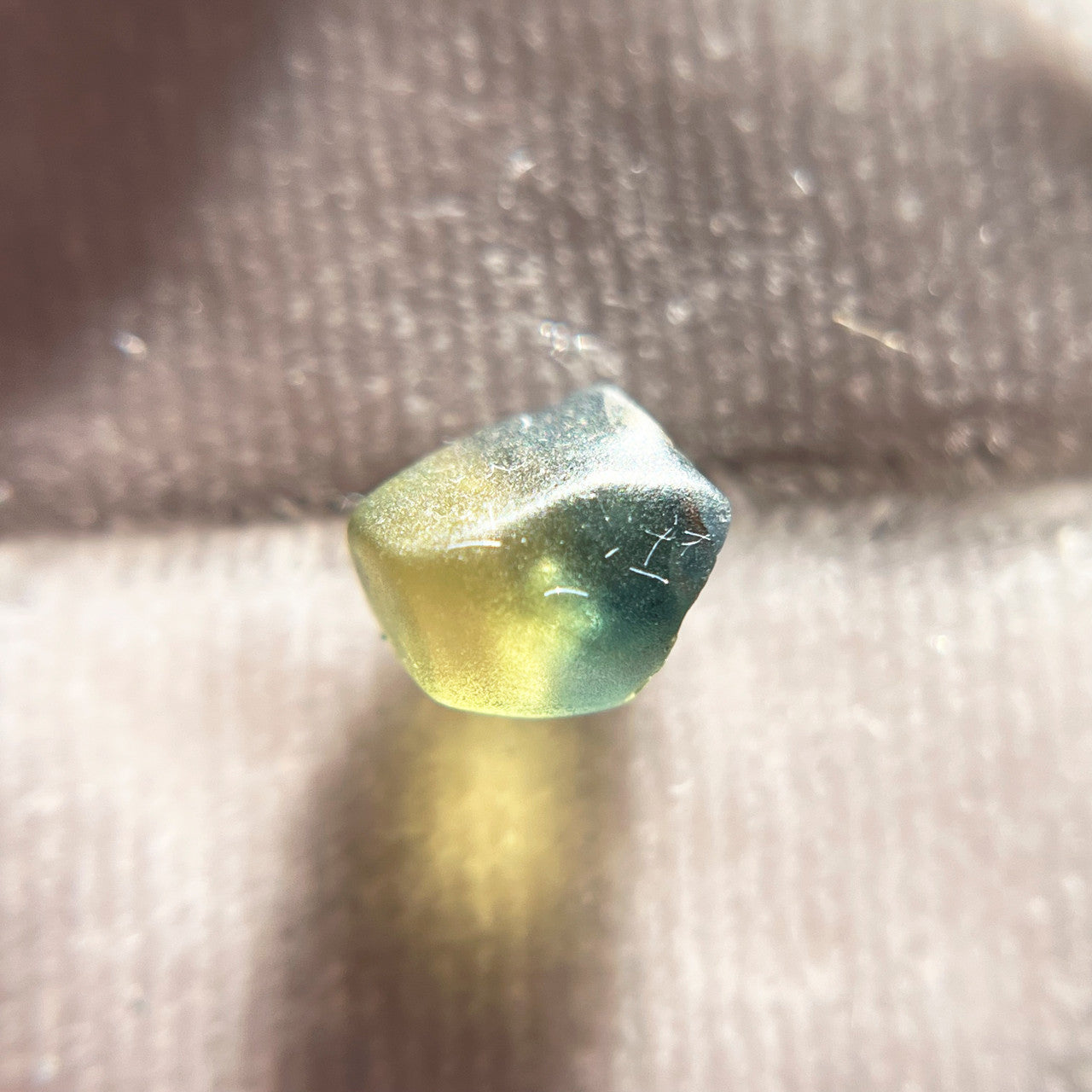 Rough Australian Parti Colour Green Blue Sapphire