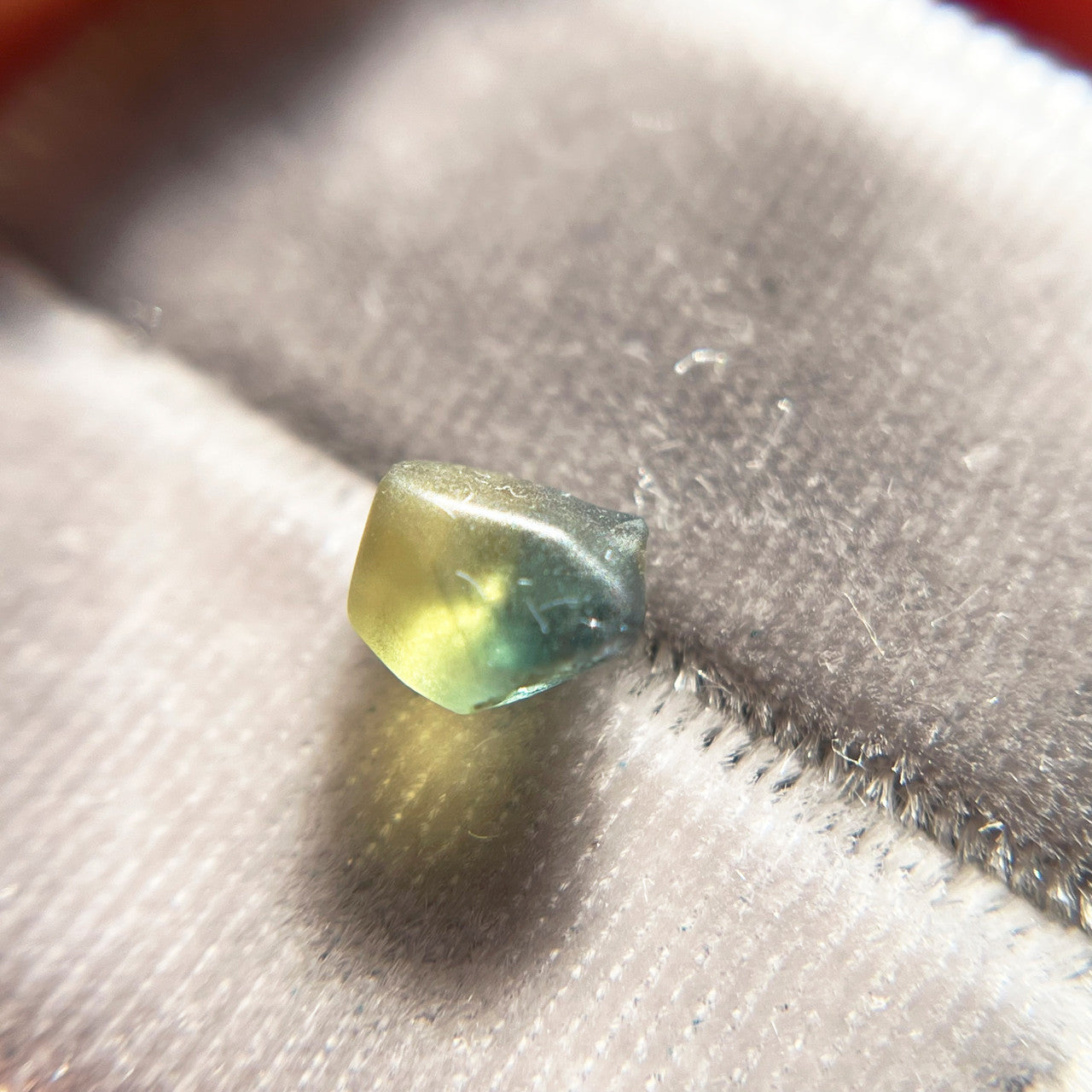 Rough Australian Parti Colour Green Blue Sapphire