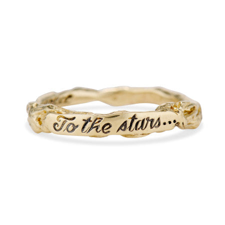 To The Stars Who Listen... Woodland Signet Ring