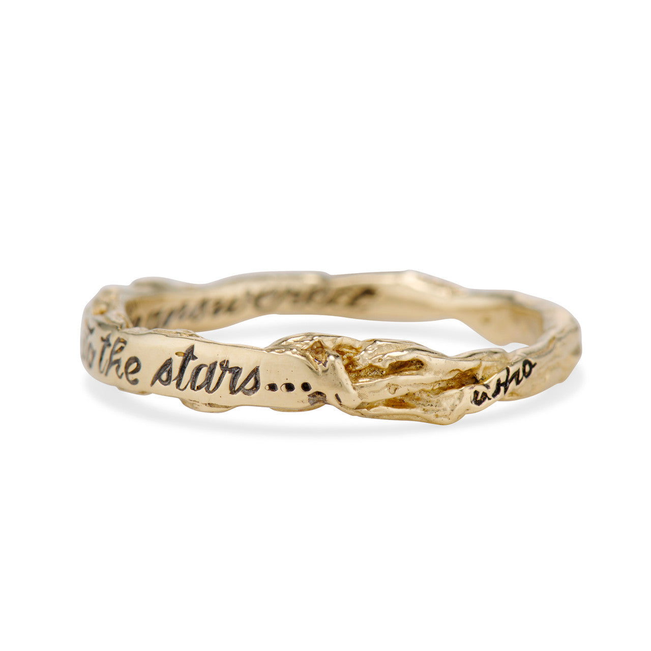 To The Stars Who Listen... Woodland Signet Ring