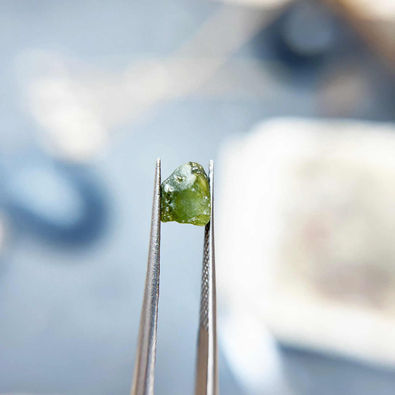 Rough Deep Green Australian Sapphire