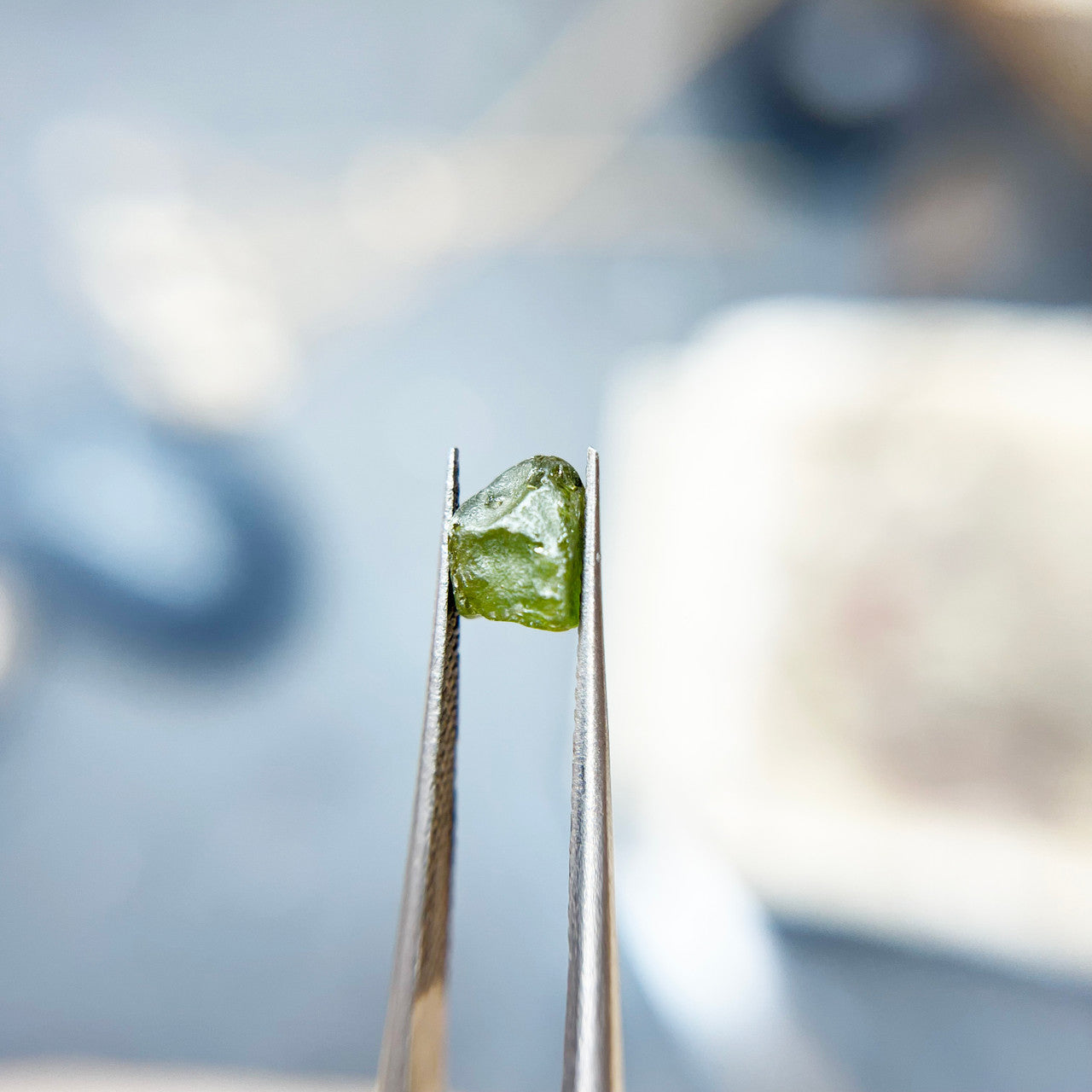 Rough Deep Green Australian Sapphire