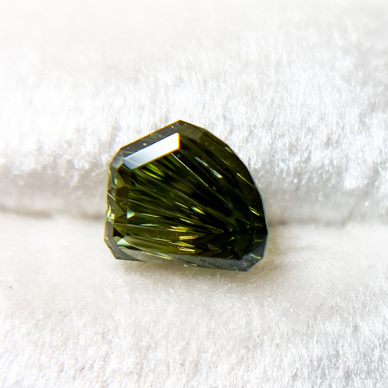 Green Tourmaline Freeform Dreamscape™ Cut by John Dyer