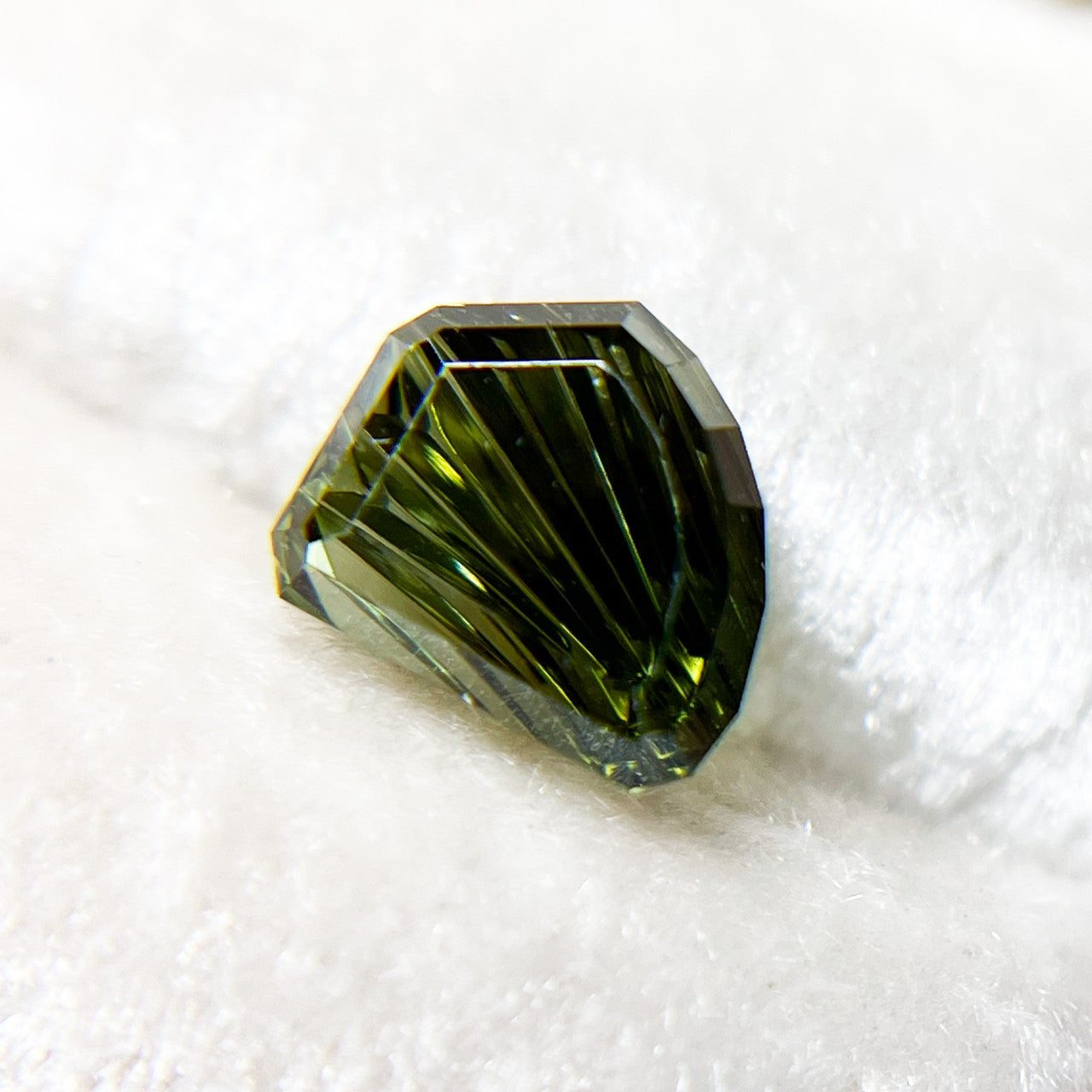 Green Tourmaline Freeform Dreamscape™ Cut by John Dyer