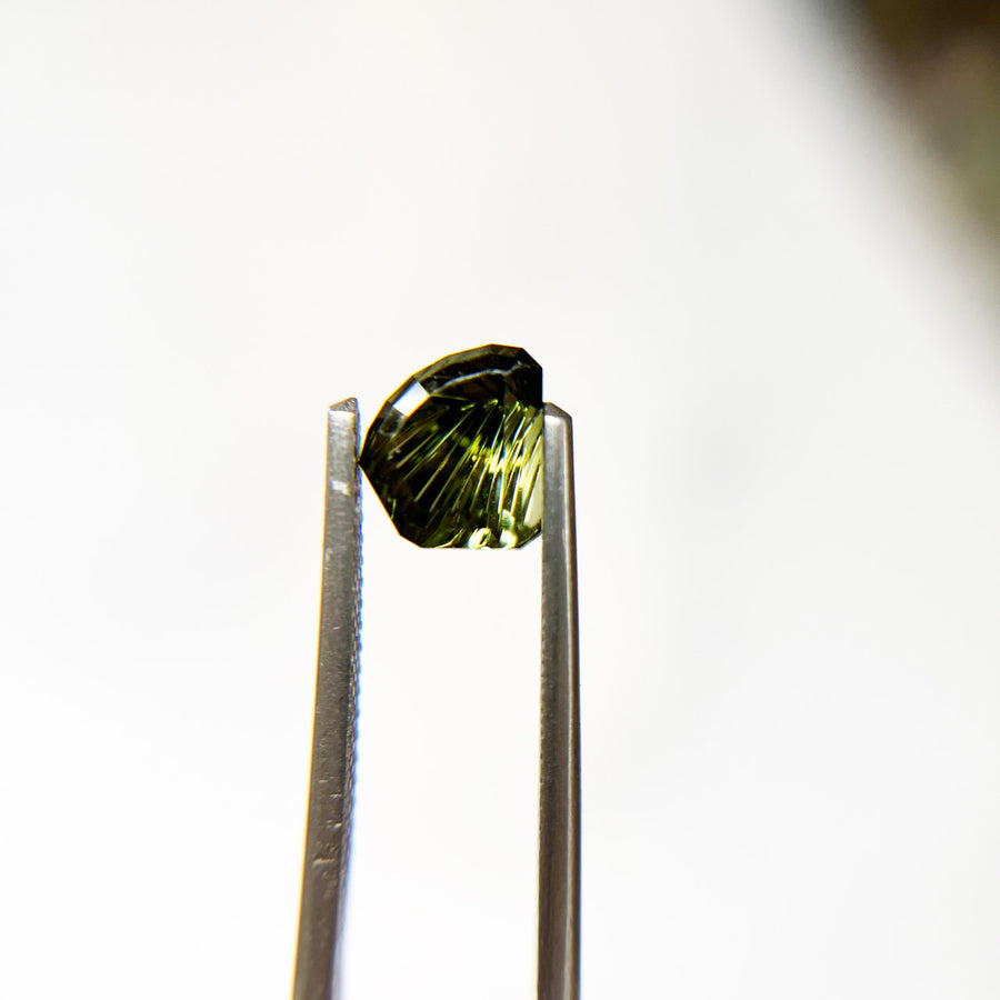 Green Tourmaline Freeform Dreamscape™ Cut by John Dyer