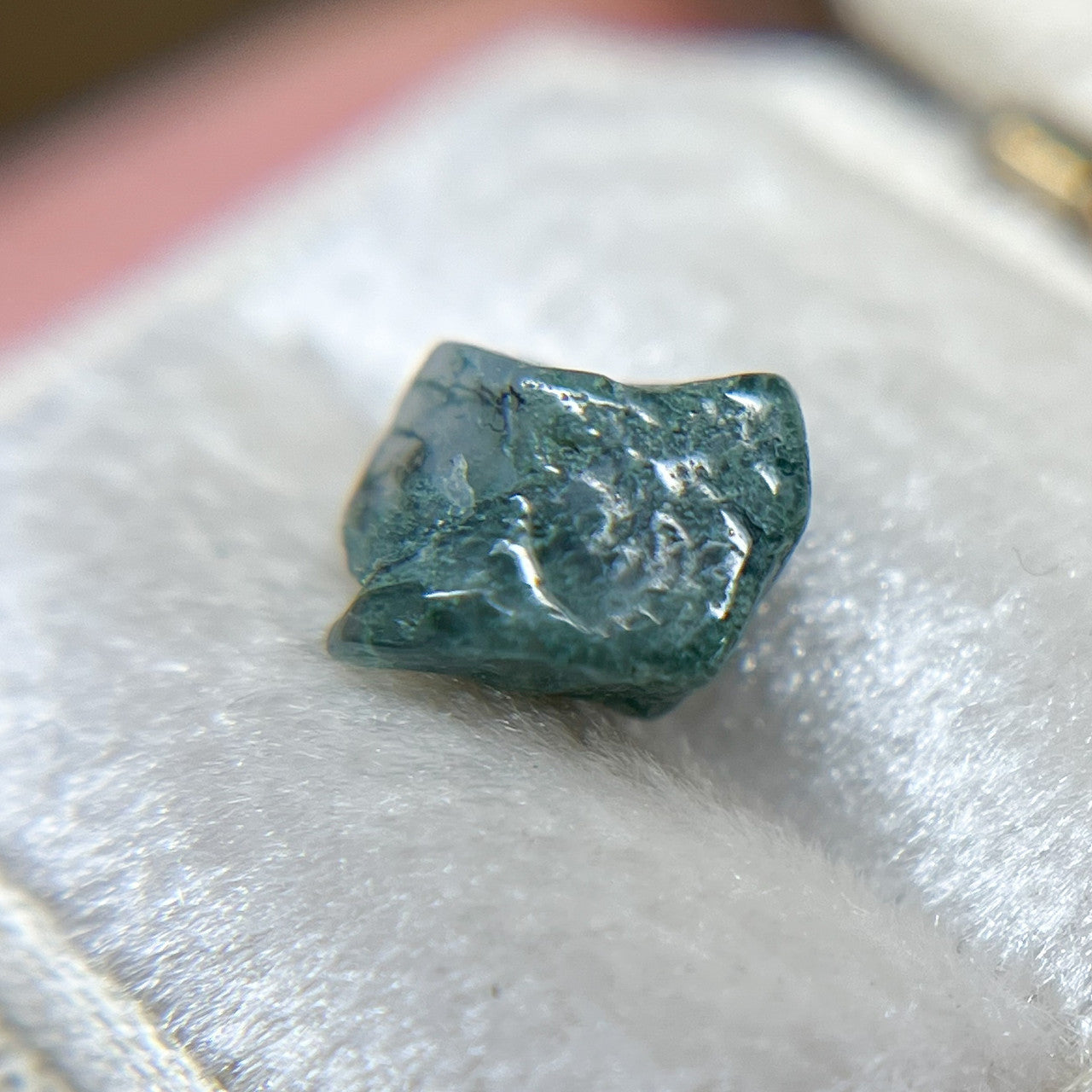 Lush Uncut Moss Agate