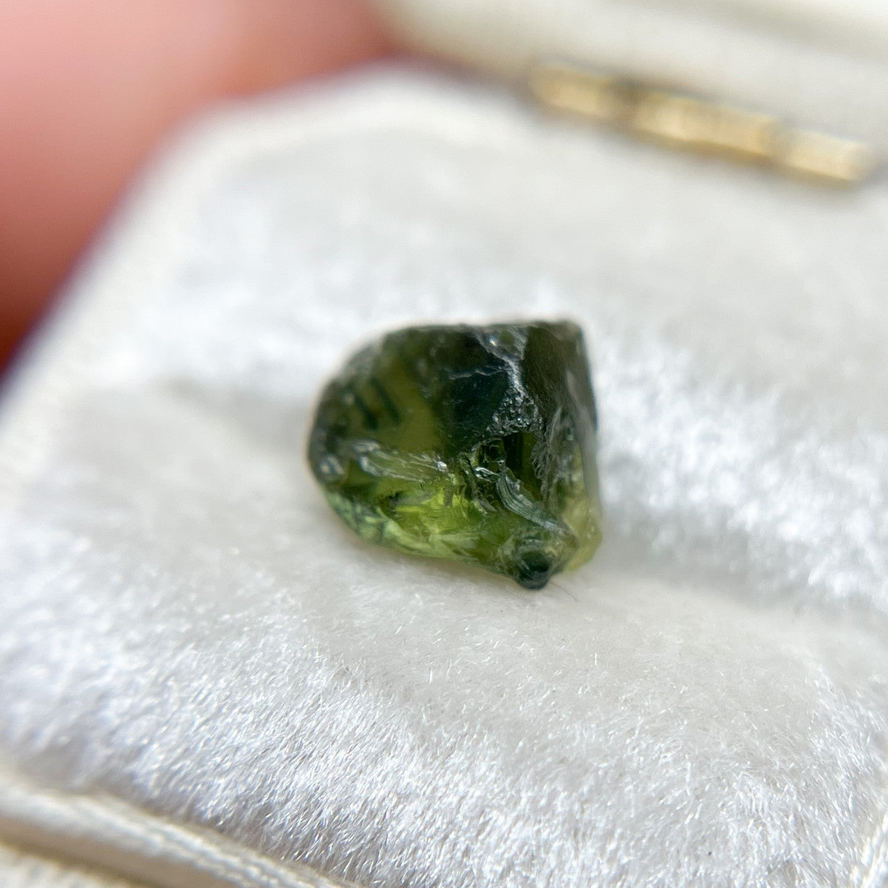 Rough Deep Green Australian Sapphire - 1163