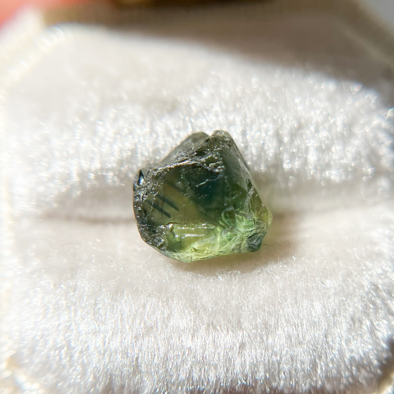 Rough Deep Green Australian Sapphire - 1163