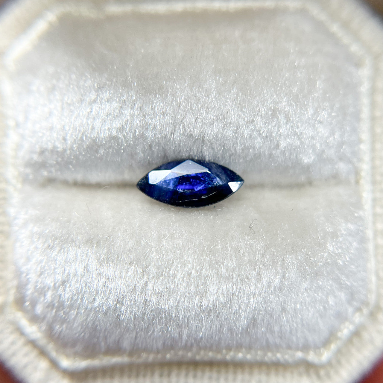 Marquise Cut Teal Blue Sapphire