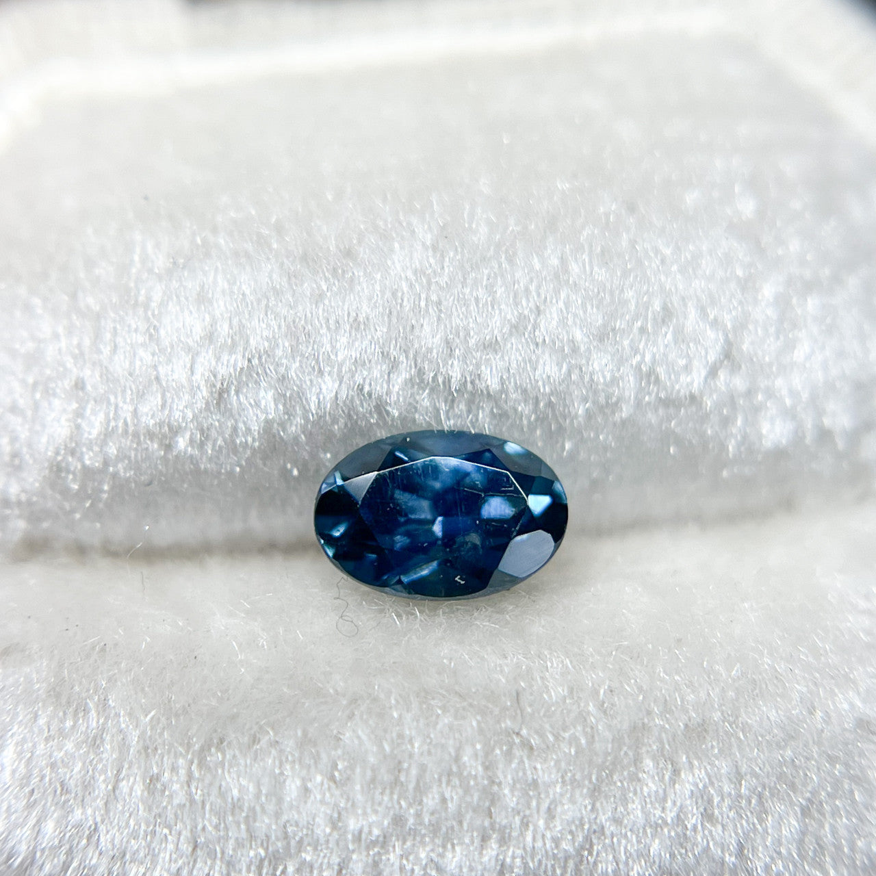 Oval Denim Blue Montana Sapphire