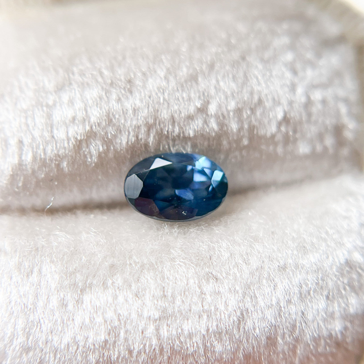 Oval Denim Blue Montana Sapphire