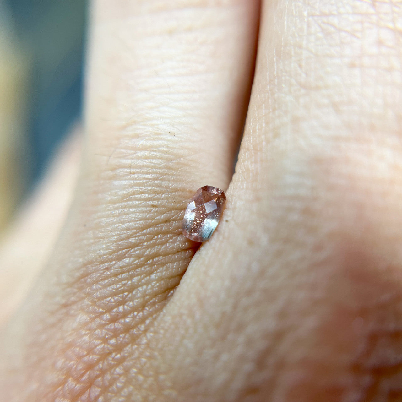 Elongated Cushion Cut Bicolor Oregon Sunstone