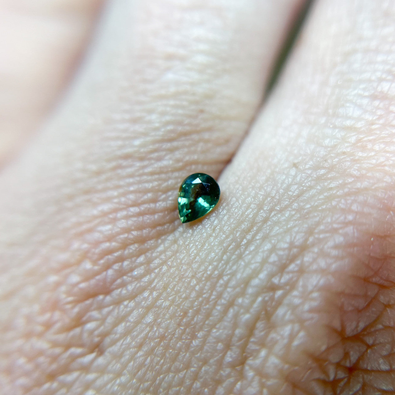 Pear Cut Montana Sapphire