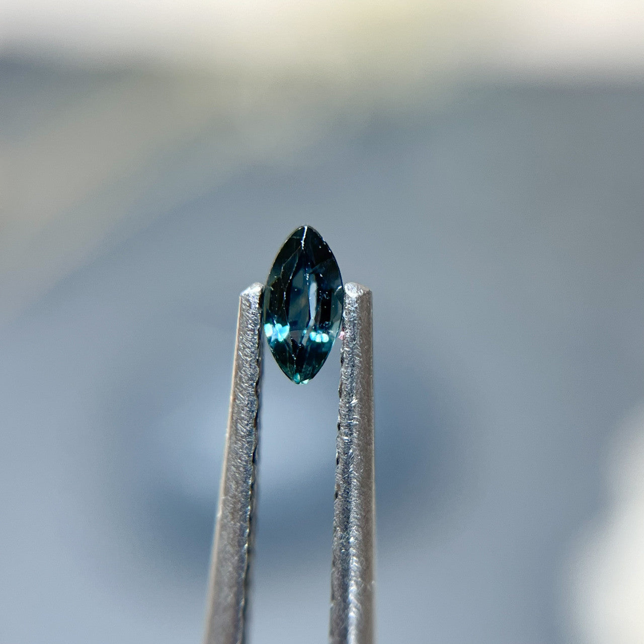 Marquise Cut Teal Sapphire - 1211