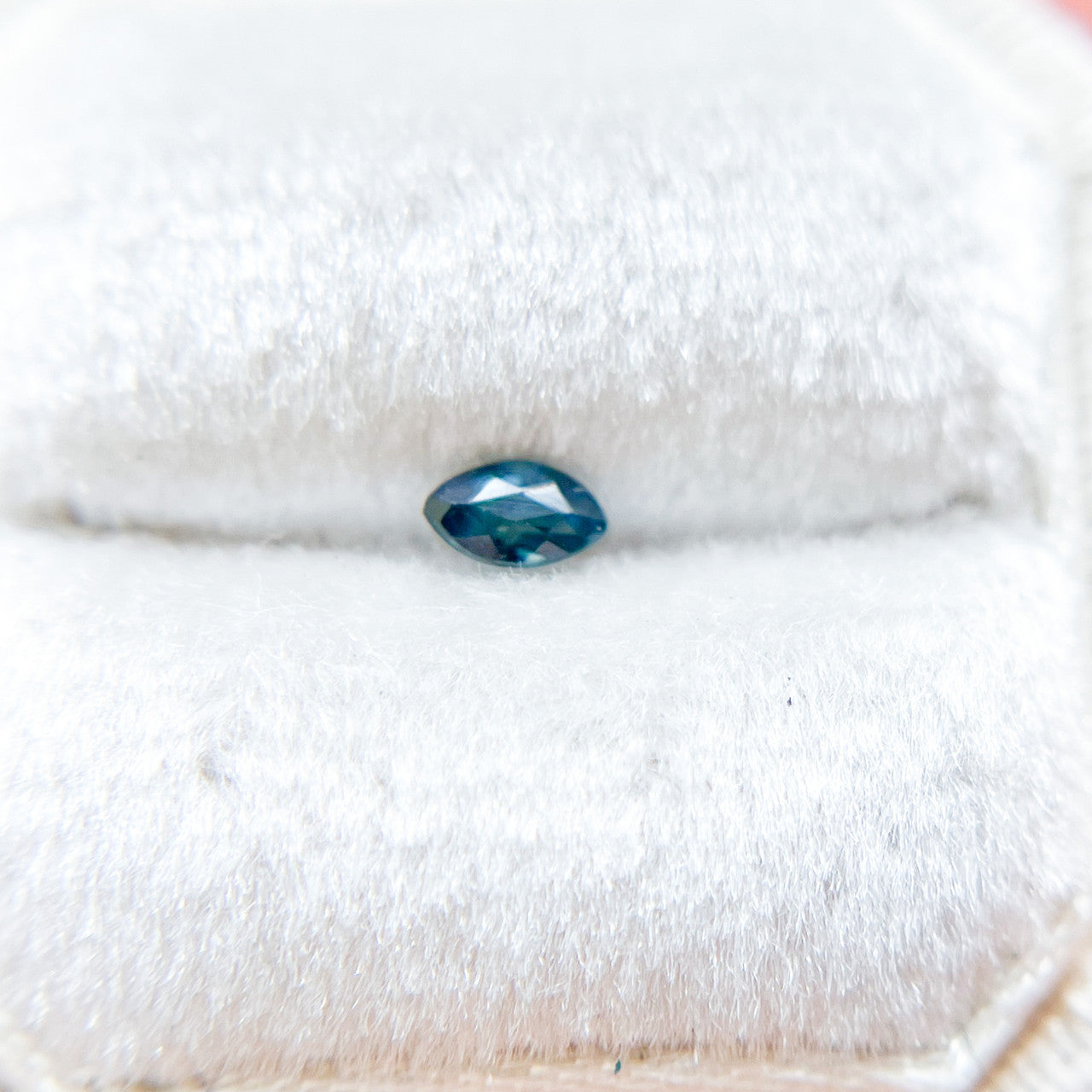 Marquise Cut Teal Sapphire - 1213