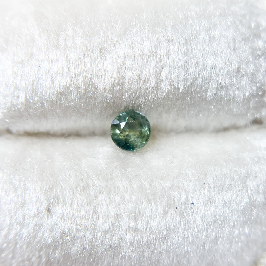 Parti Color Light Blue Green Australian Sapphire - 1218