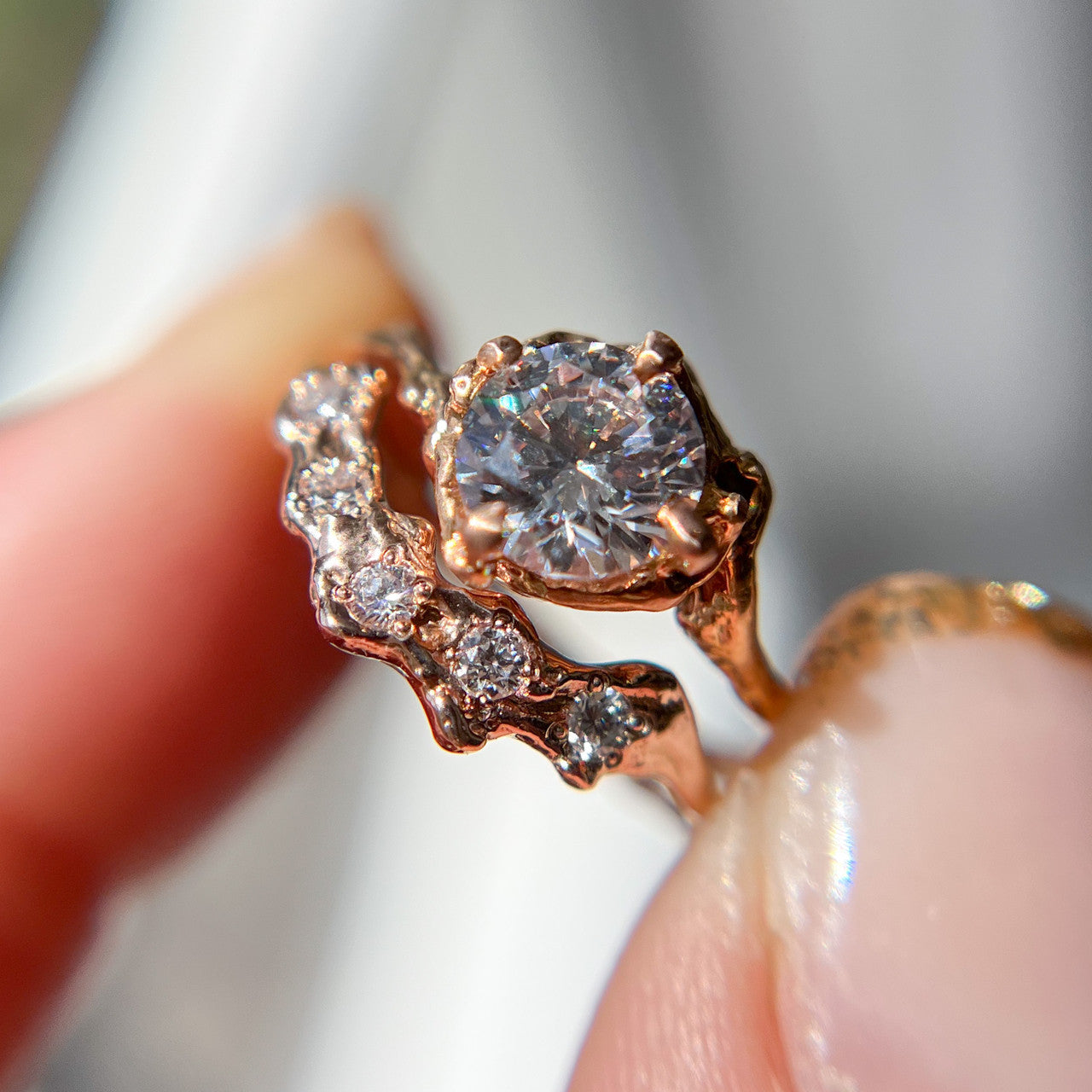 Naples Rainbow Crown Ring