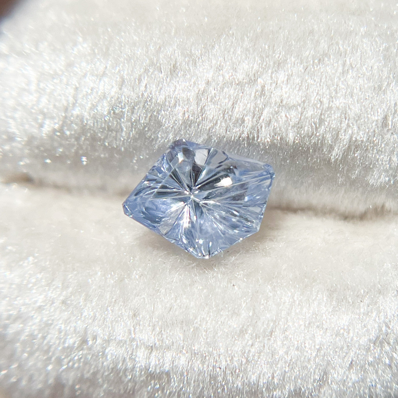 Cornflower Blue Sapphire Starbrite™ Cut by John Dyer