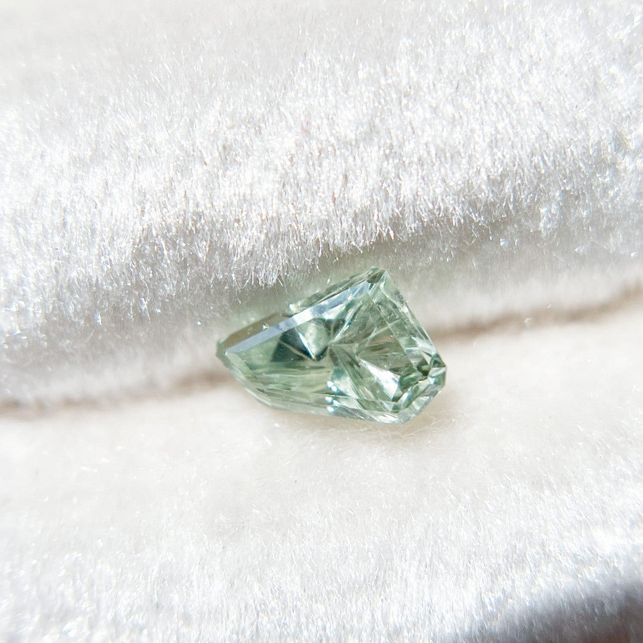 Sea Green Montana Sapphire Freeform Dreamscape™ Cut by John Dyer