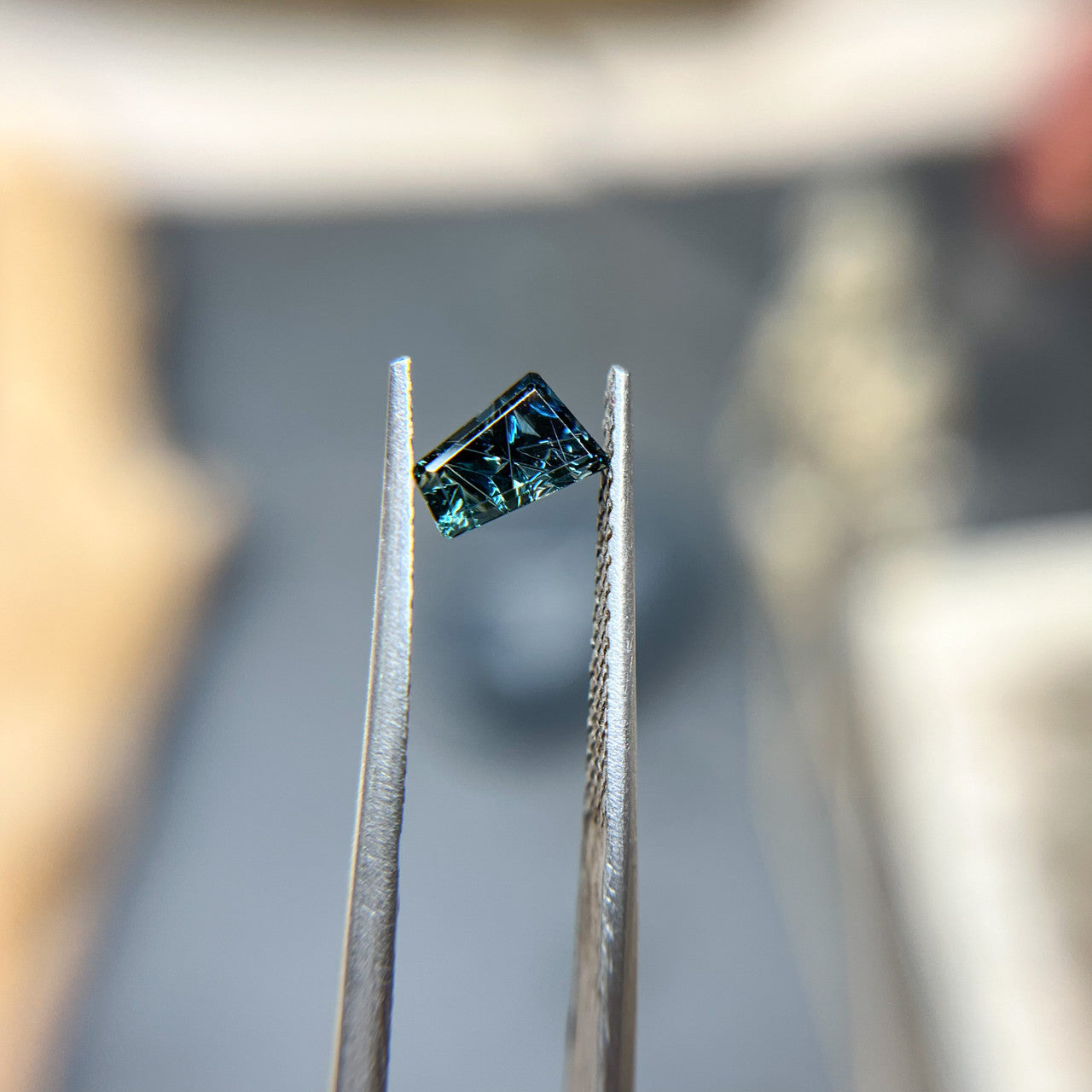 Blue Australian Sapphire Freeform Dreamscape™ Cut by John Dyer