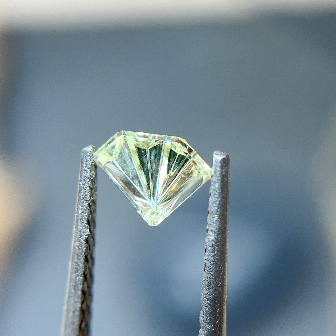 Light Yellow Sapphire Freeform Dreamscape™ Cut by John Dyer