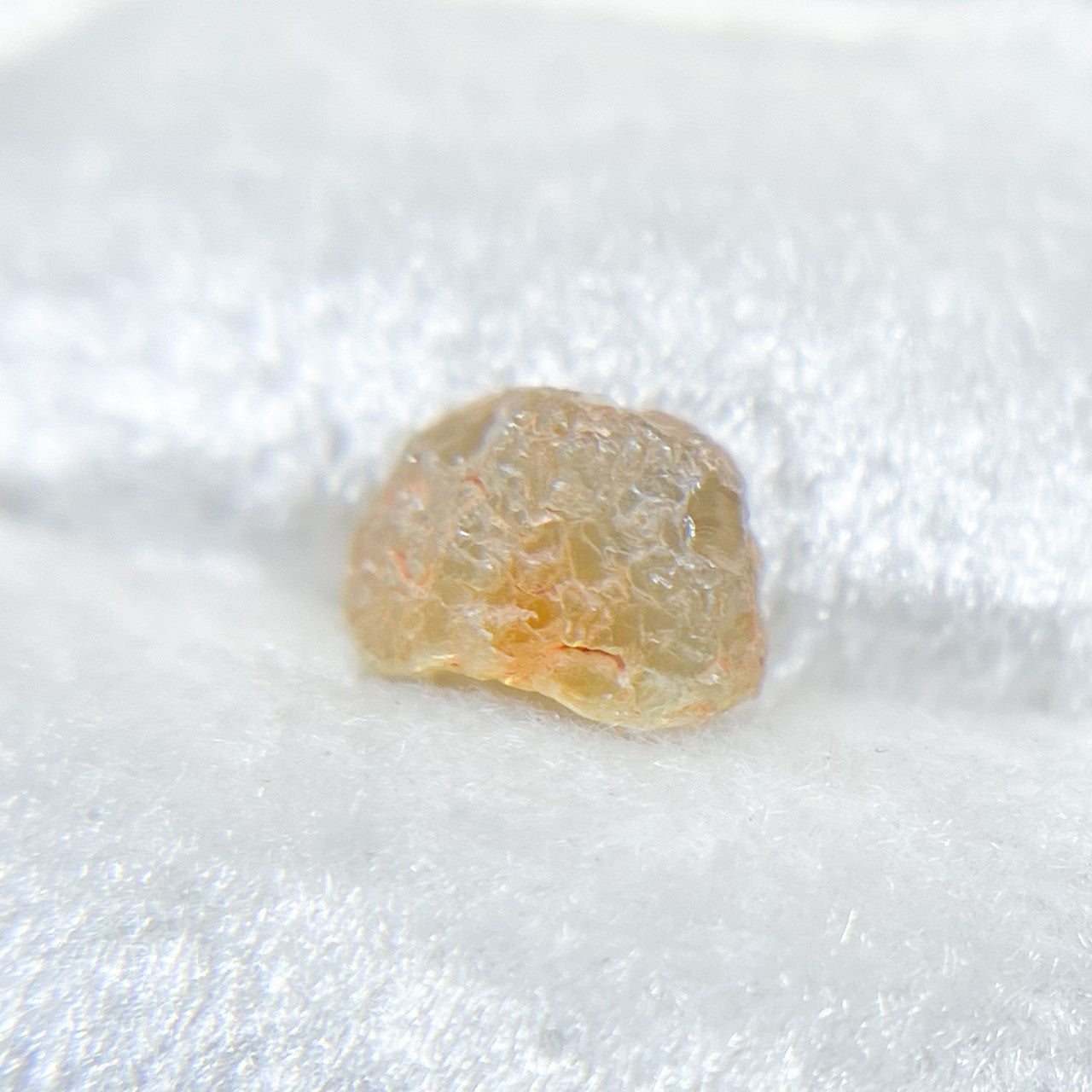 Uncut Yellow Montana Sapphire