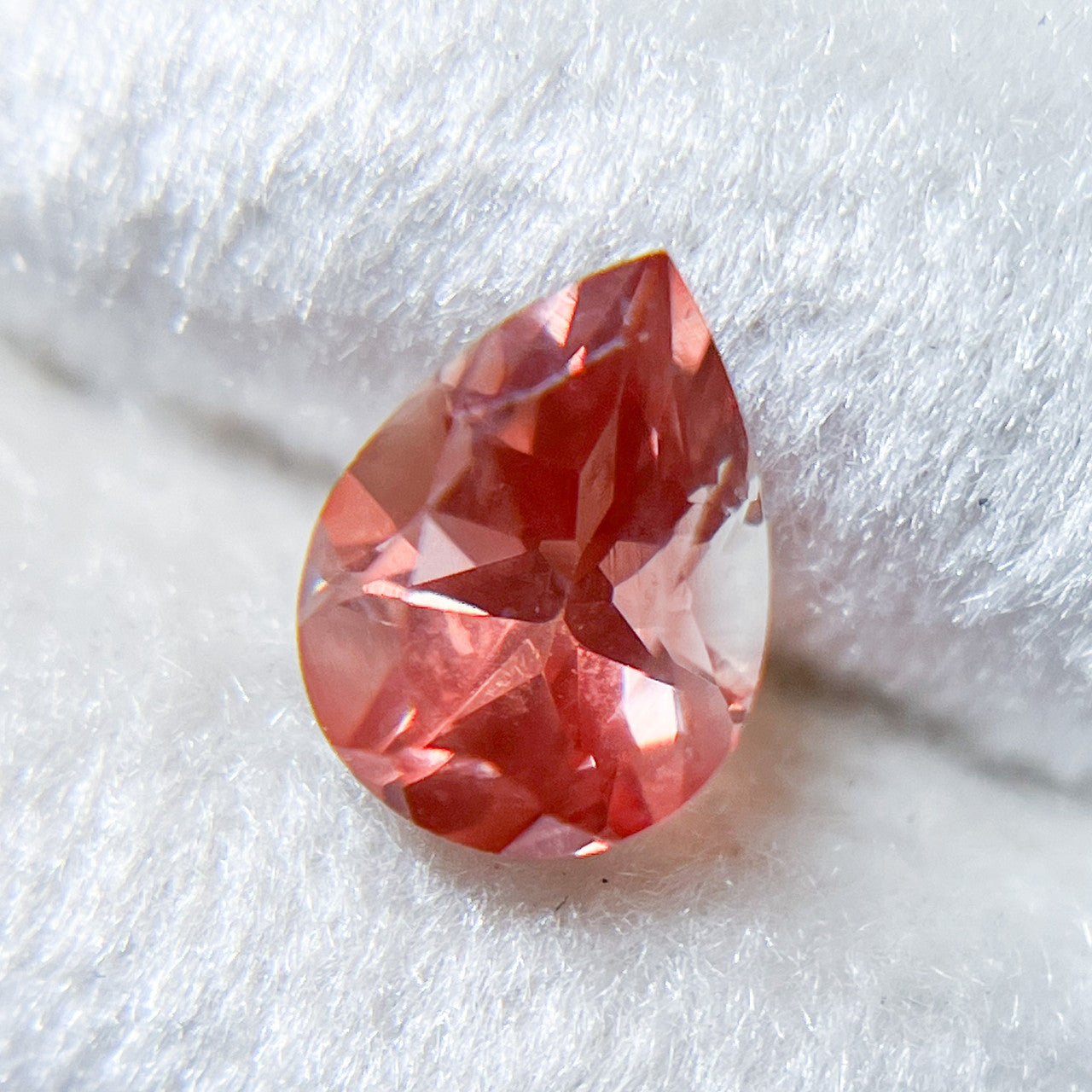 Pink Pear Cut Oregon Sunstone - 1263