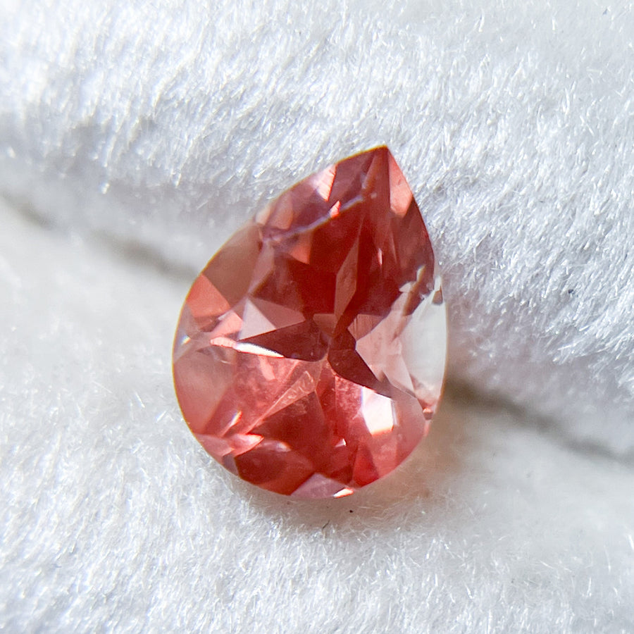 Pink Pear Cut Oregon Sunstone - 1263