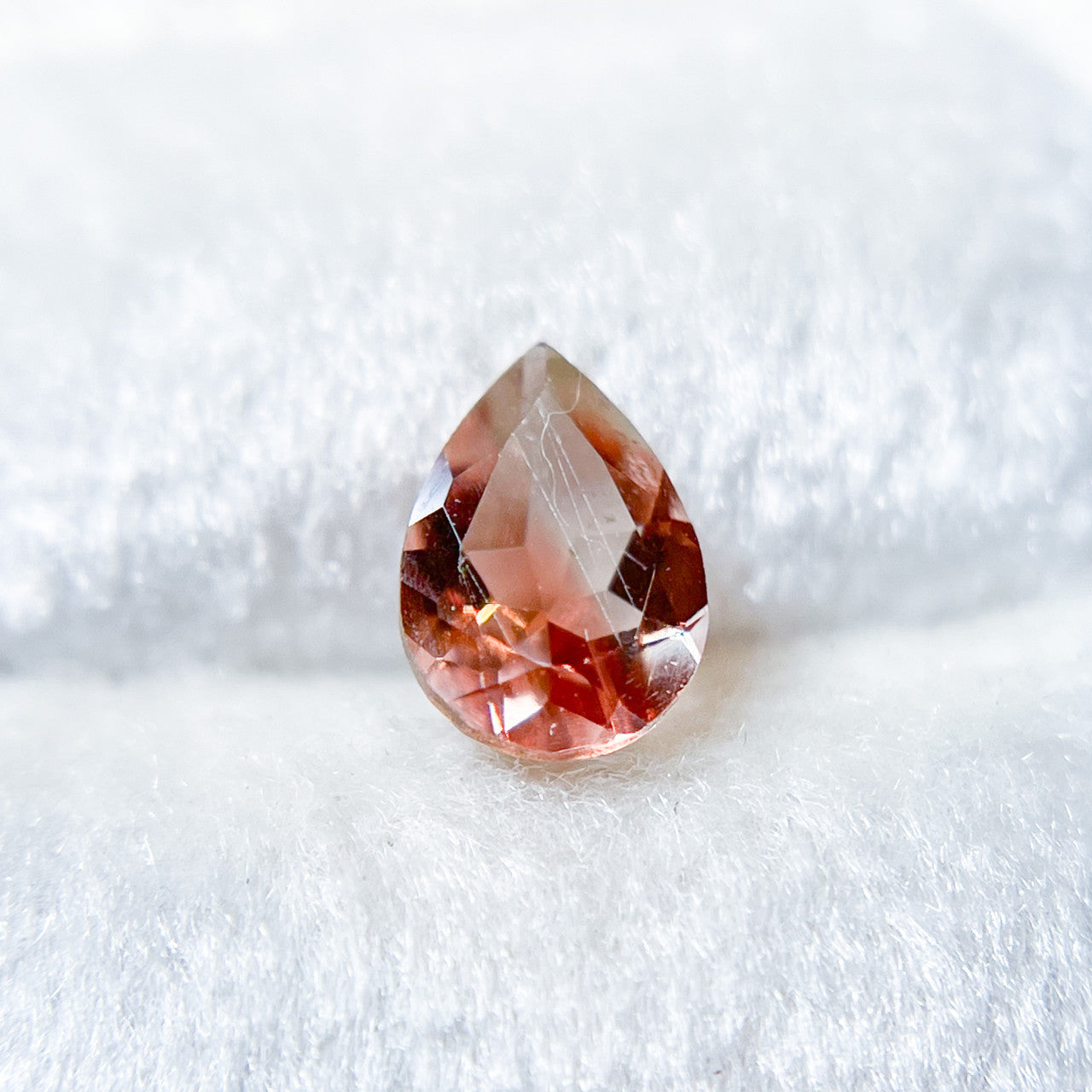 Pink Pear Cut Oregon Sunstone